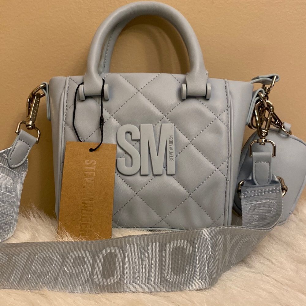 NWT Steve Madden (BBABI) Satchel Crossbody Bag w/Air Pod Case- *Limited Edition*